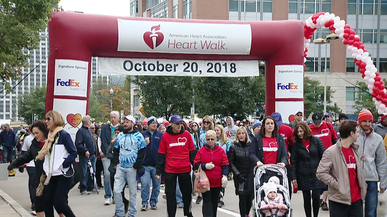 Pittsburgh Heart Walk Raises Money For Healthier Community CBS Pittsburgh