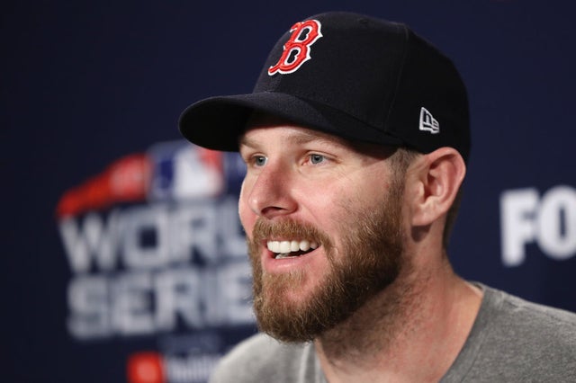 World Series - Los Angeles Dodgers v Boston Red Sox - Workout 