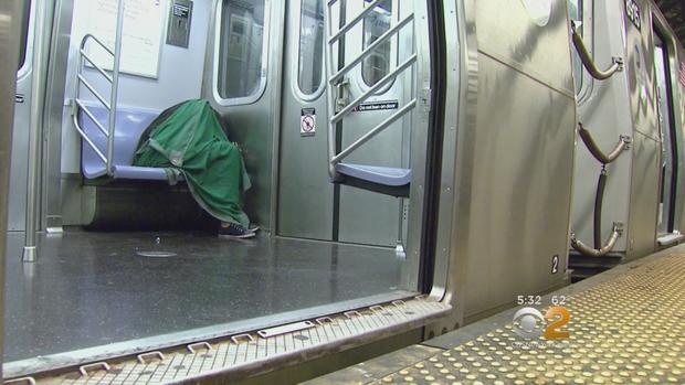 Homelessness On Subways 