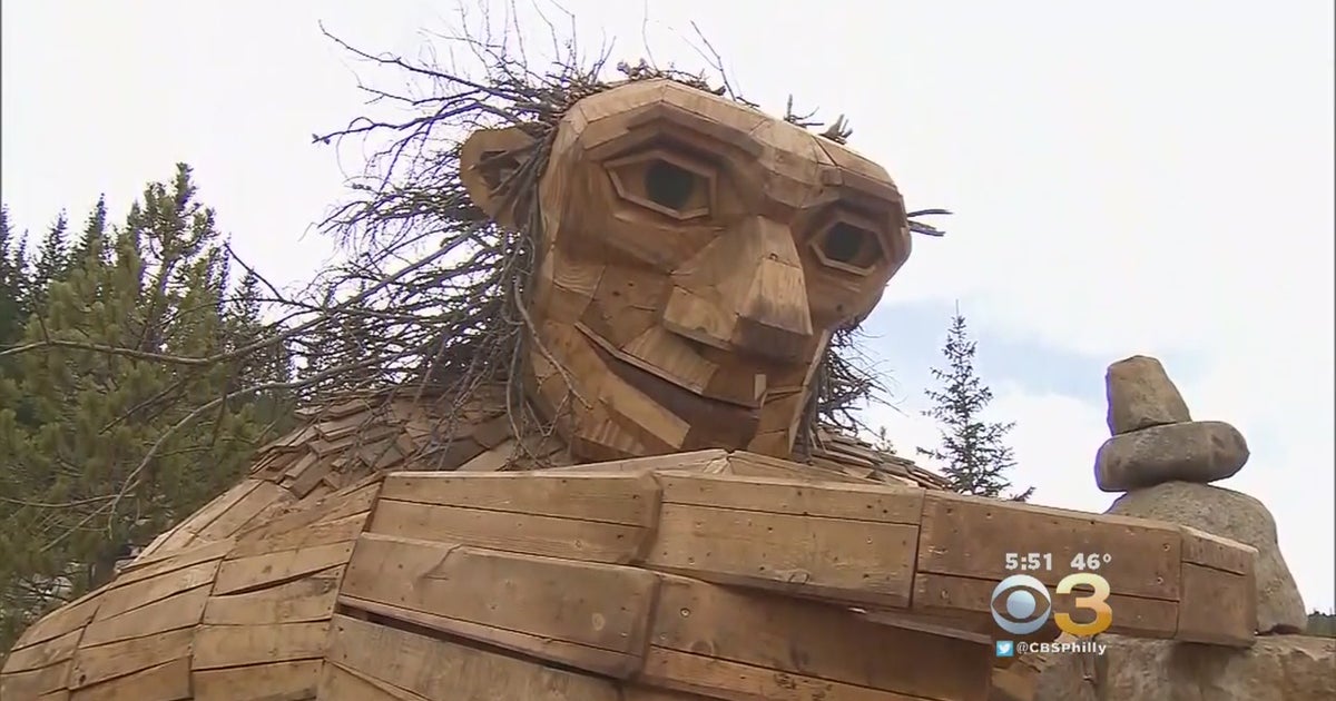 Giant Wooden Troll Causing Controversy In Colorado Neighborhood - CBS