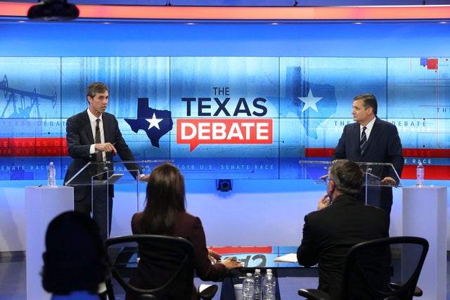 Sen. Ted Cruz And Beto O'Rourke Debate In San Antonio 