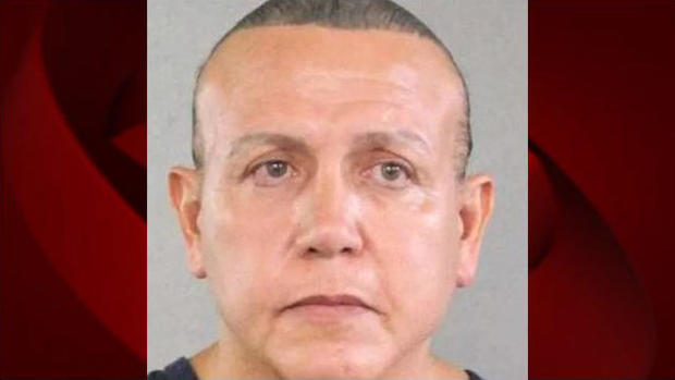 Cesar Altieri Sayoc is seen in a police booking photo from August 2015. 