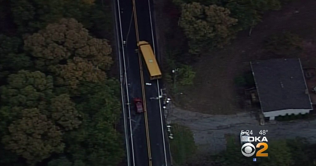 School Bus Crash Shuts Down Route 819 In Hempfield Township - CBS ...