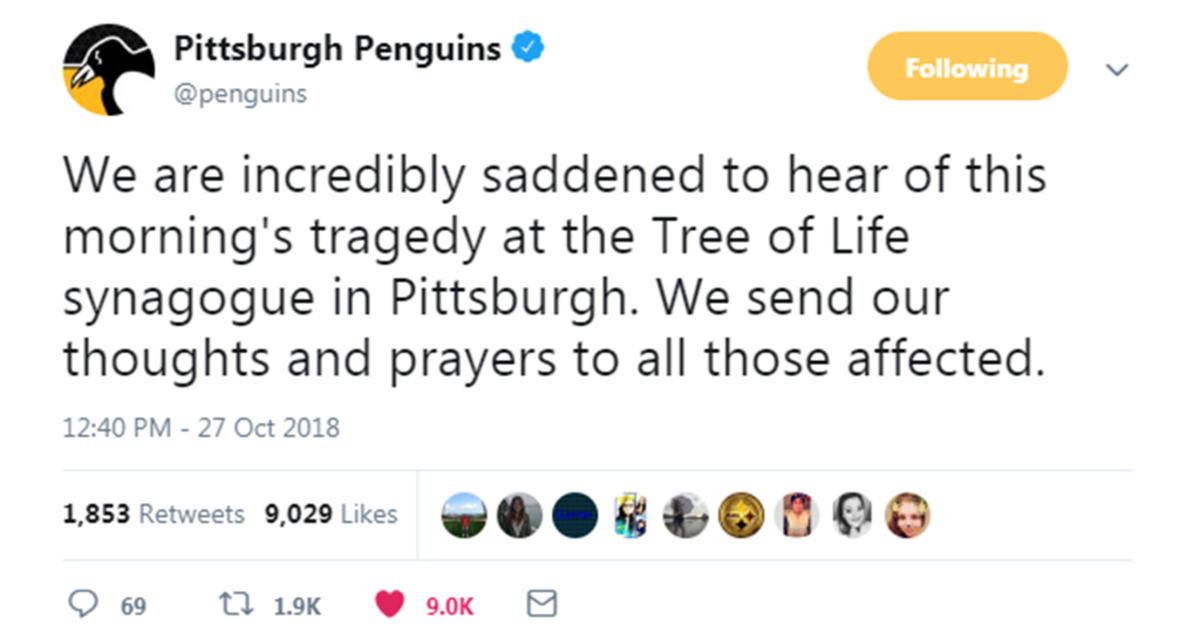 Pittsburgh Steelers fans reject hate from Squirrel Hill synagogue