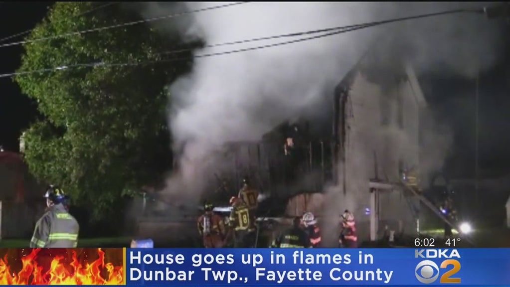 Crews Battle Fayette County Fire For Five Hours - CBS Pittsburgh