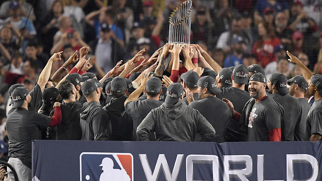 Boston Red Sox New Era 2018 World Series Champions Beetroot Cyber