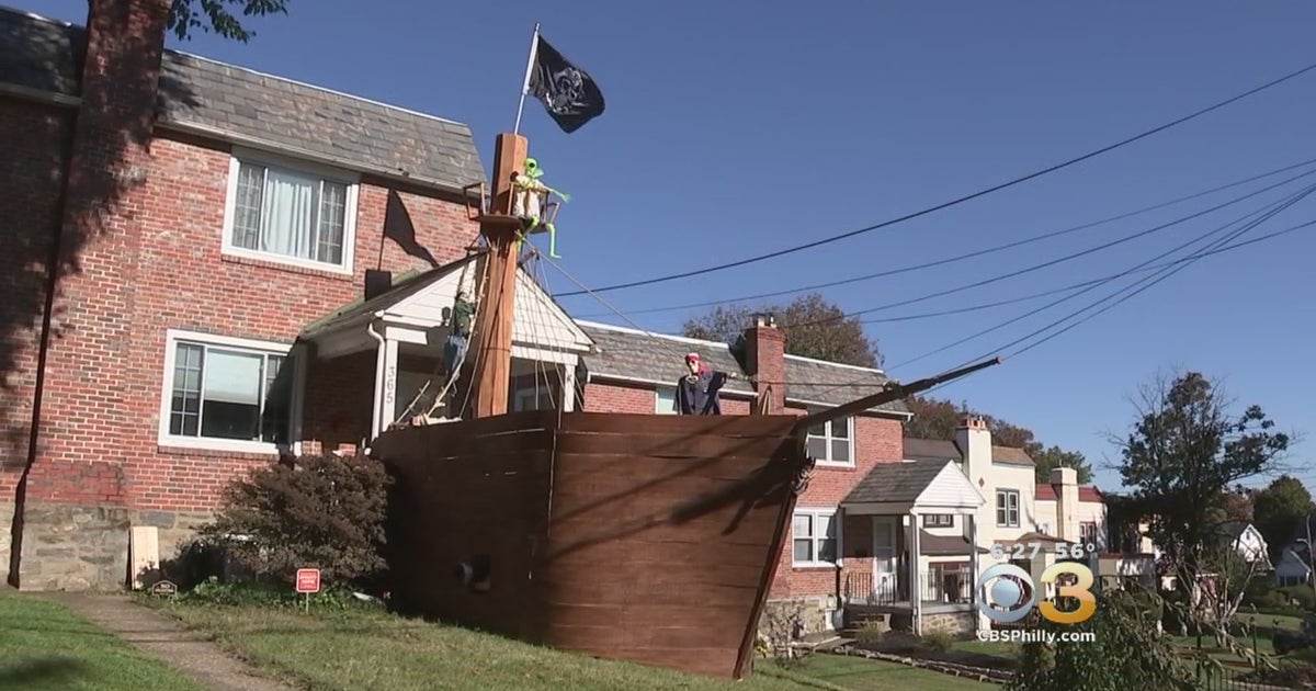 Family Transforms Their Drexel Hill Home Into A Pirate Ship CBS Philadelphia