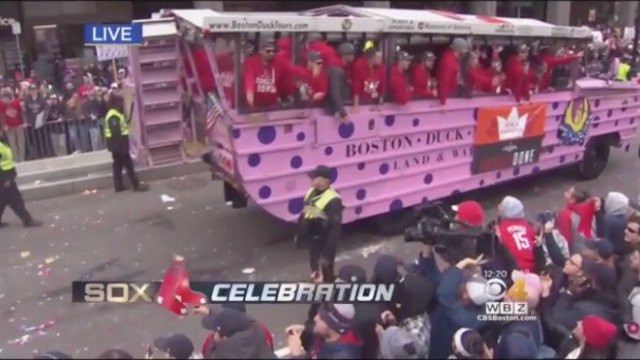 Red Sox victory parade Wednesday morning