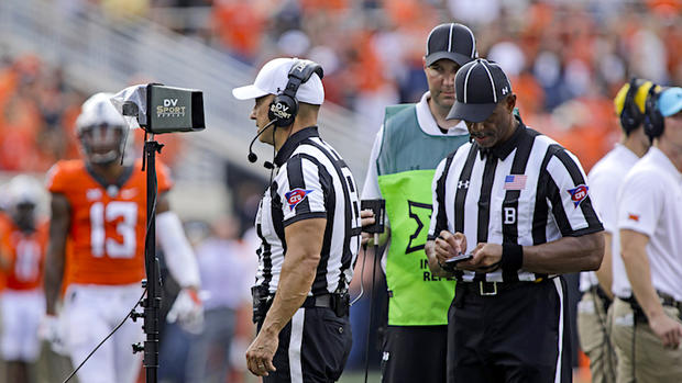 NCAA football instant replay 