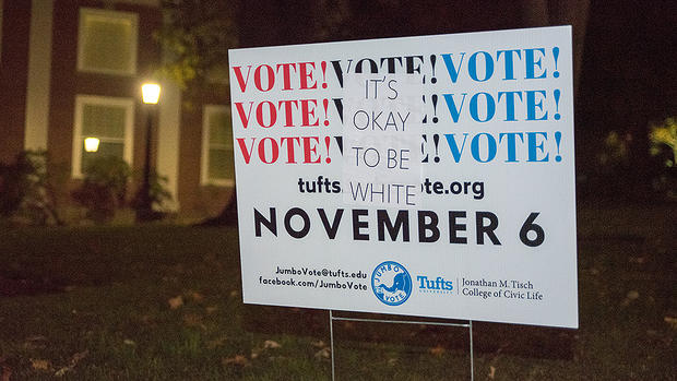 it's ok to be white signs tufts 