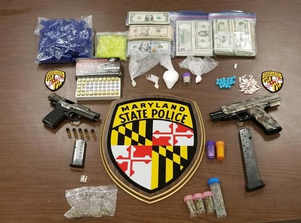Seized Guns and Drugs 