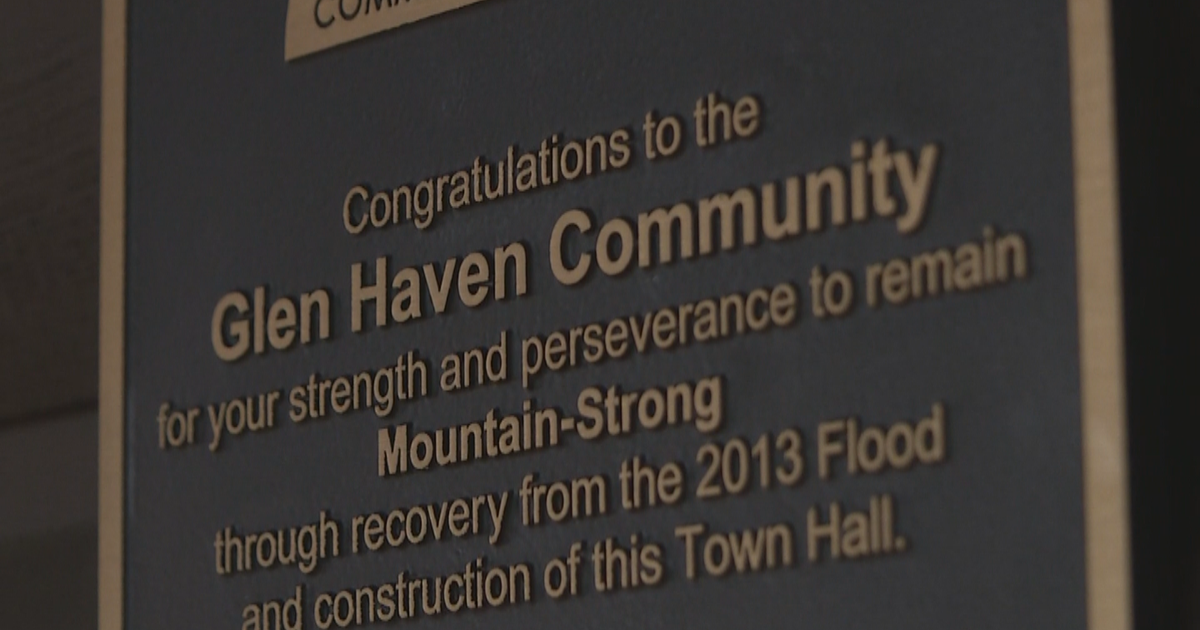 Glen Haven Town Hall Rebuilt, Thanks CBS4 Viewers For Help CBS Colorado