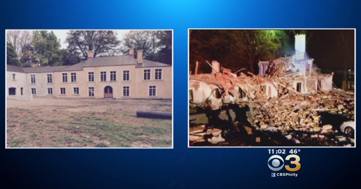 Gladwyne Home Now A Disaster Zone After Massive Explosion CBS