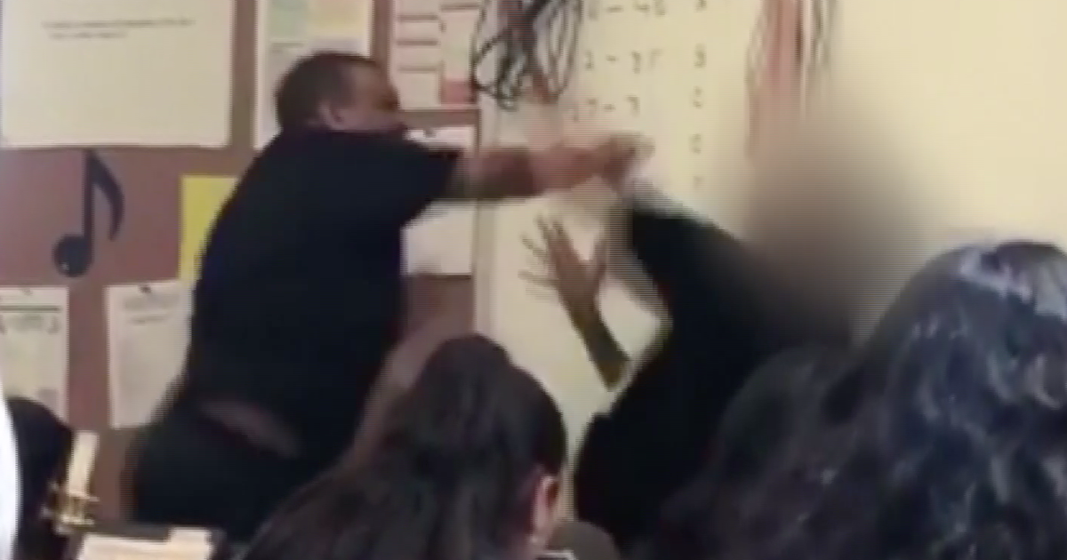 High school teacher arrested after allegedly punching student CBS News