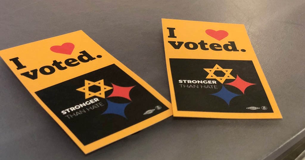 Some Pittsburgh Voters Receive Special 'Stronger Than Hate' Voting ...
