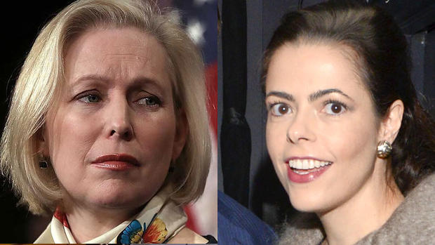 Kirsten Gillibrand and Chele Farley 