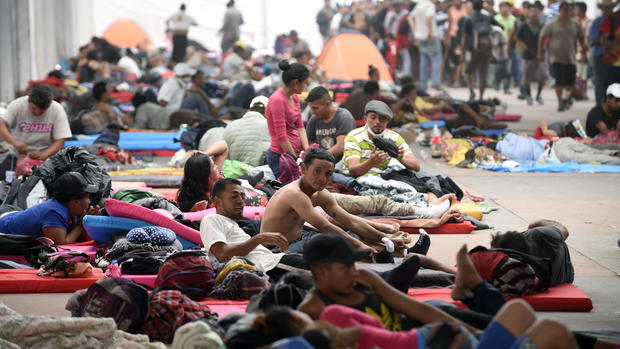 Migrant caravan seeks refuge 