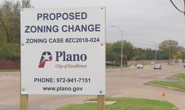 Plano zoning notice 