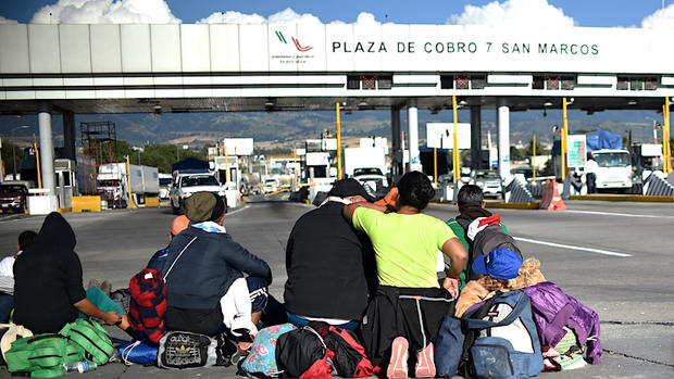 migrants - caravan - Mexico 