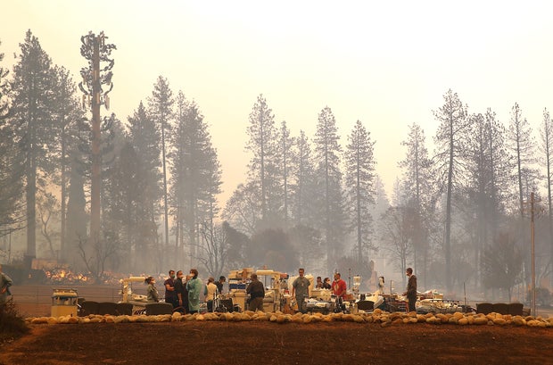 Rapidly-Spreading Wildfire In California's Butte County Prompts Evacuations 