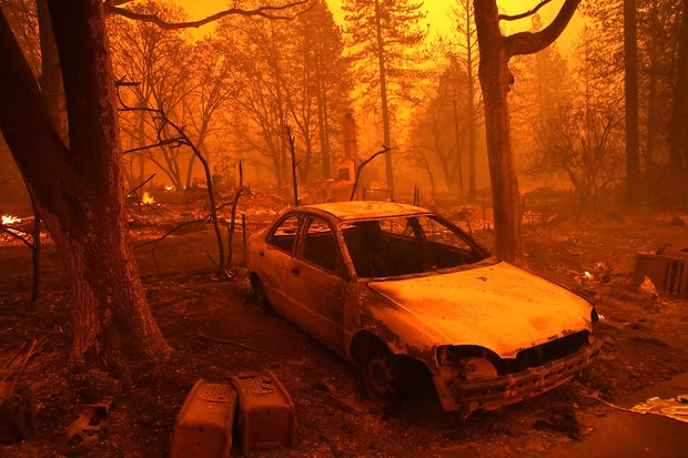 Rapidly-Spreading Wildfire In California's Butte County Prompts Evacuations 