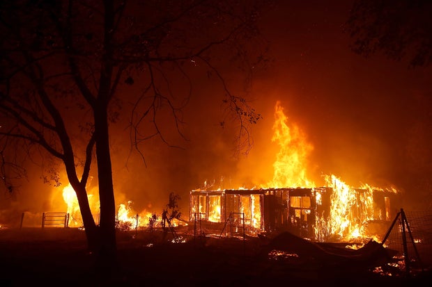 Rapidly-Spreading Wildfire In California's Butte County Prompts Evacuations 