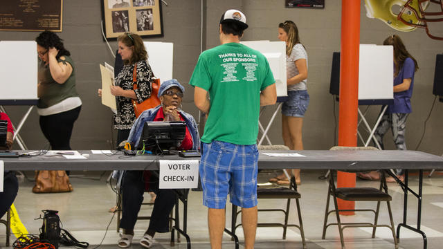 Voters Across The Country Head To The Polls For The Midterm Elections 