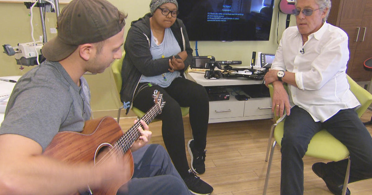 The Who's Roger Daltrey: Music legend, teen cancer warrior - CBS News