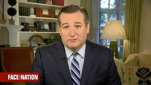 Ted Cruz on "Face the Nation" 