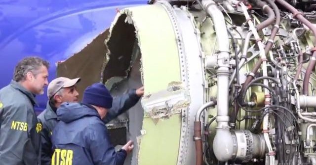 Southwest Airlines jet in deadly accident had engine with "metal