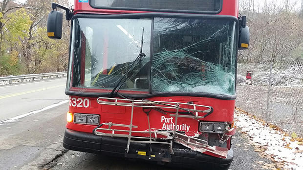port authority bus crash 