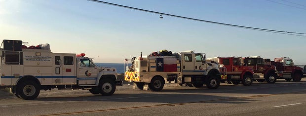 Flower Mound Fire Dept in S. California 