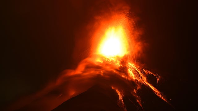 GUATEMALA-VOLCANO-FUEGO 