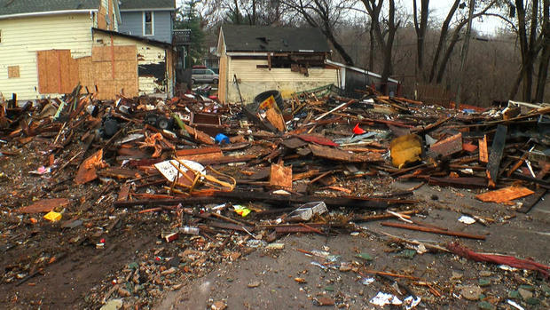 St. Paul Home Explosion Aftermath 