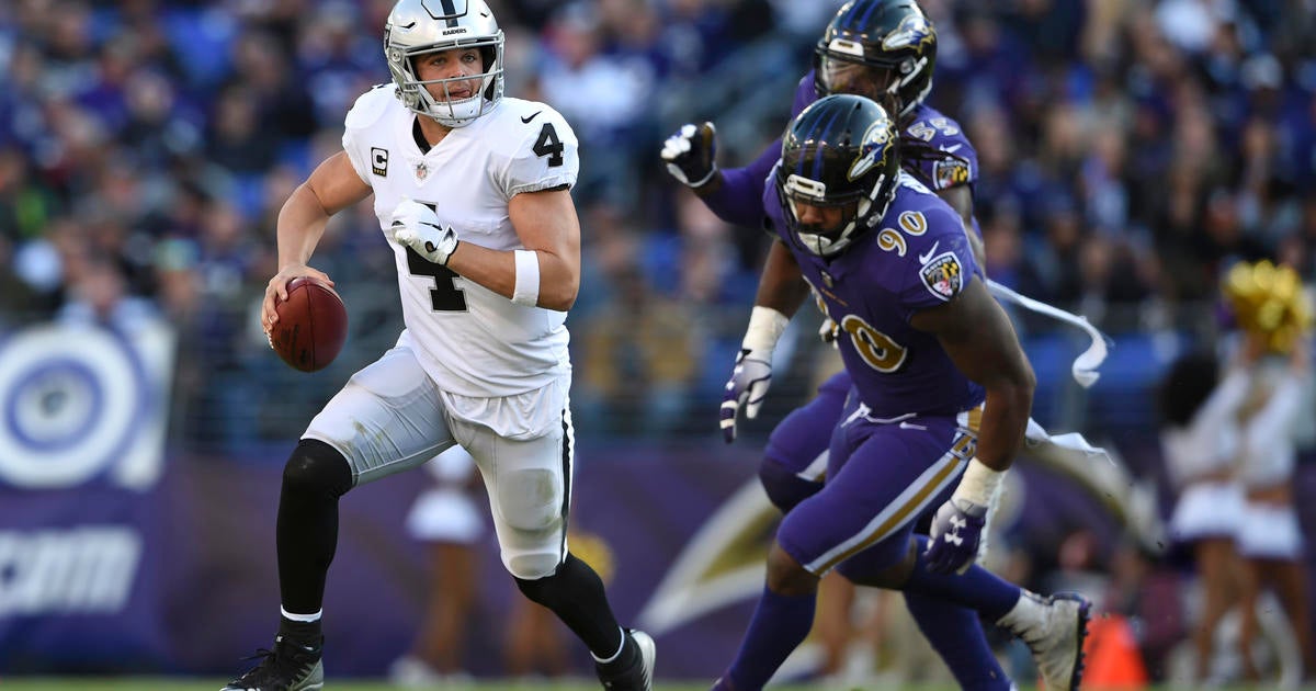 Jackson, Edwards And Ravens Run Over Raiders - Cbs San Francisco