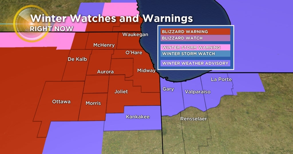 Record Snow Reported For Rockford CBS Chicago