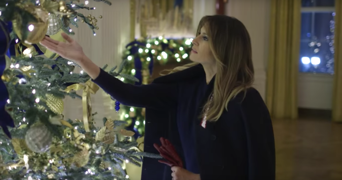 White House Christmas decorations 2018