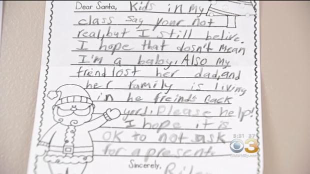 'Please Help': Girl Asks For Santa To Help Her Friend In Touching 'Dear Santa' Letter 