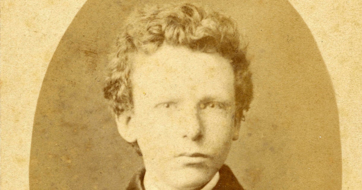 Vincent van Gogh photo most likely of artist's brother Theo, Van Gogh