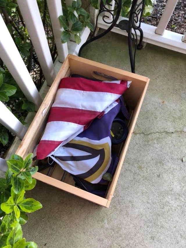 Flag Folded 
