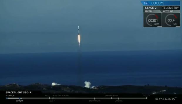 SpaceX SSO-A Launch 