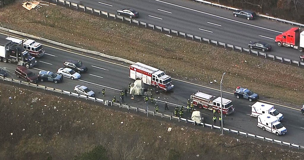 2 Dead In Head-On Crash Caused By Wrong-Way Driver On 495 - CBS Boston