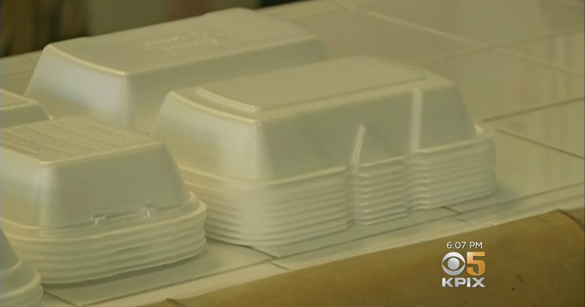 Contra Costa County Votes To Ban Styrofoam Products - CBS San Francisco