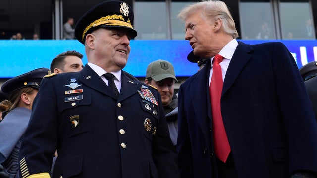 Trump Navy Army Football 