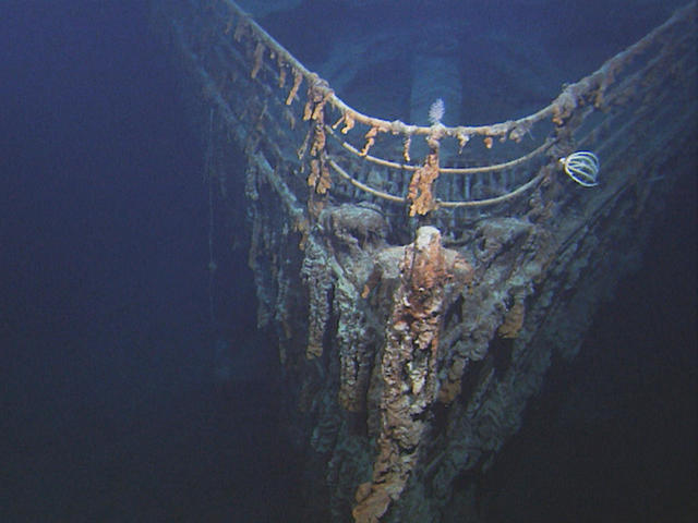 Titanic's Grand Staircase hole on the wreck and where its was : r/titanic