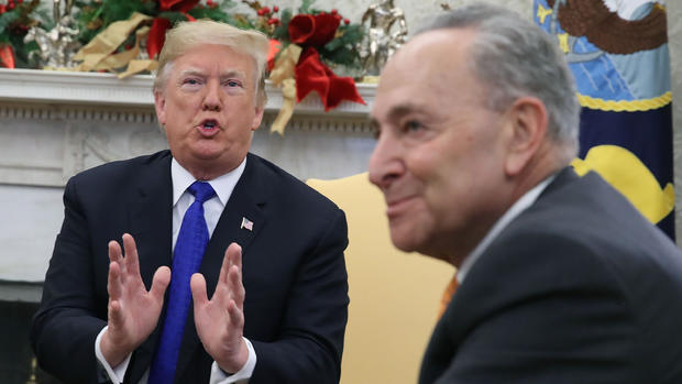 President Trump Meets With Nancy Pelosi And Chuck Schumer At White House 