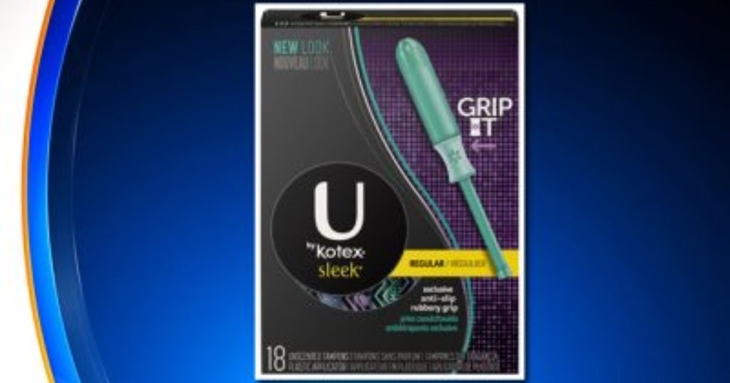 U By Kotex Sleek Tampons Recalled CBS Chicago