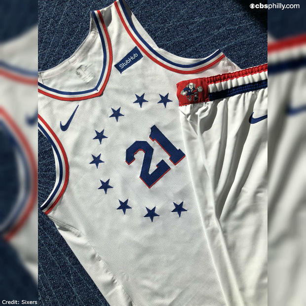 sixers jersey 