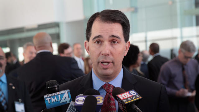 Wisconsin Governor Scott Walker Attends Foxconn's Announcement Of Milwaukee Investment 