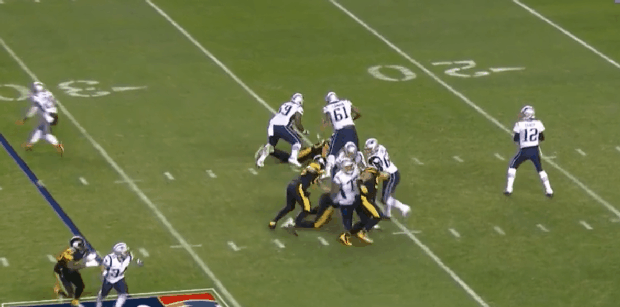 Tom Brady pass vs. Steelers 